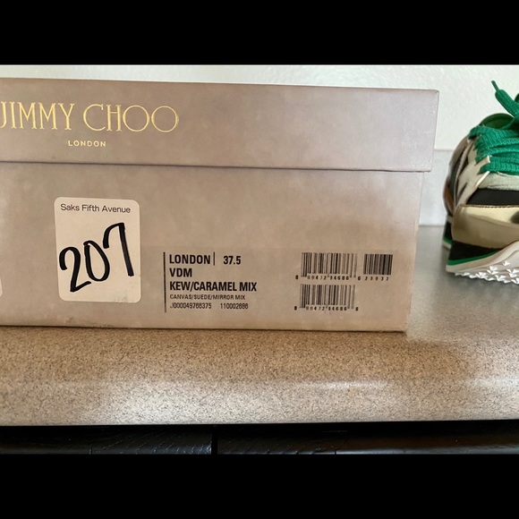 NWT *Rare* JIMMY CHOO LONDON Sneakers - Picture 9 of 9